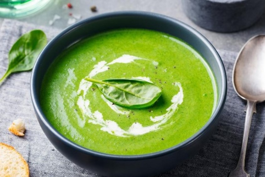 Cháo cá hồi cải bó xôi thơm ngon Cháo cá hồi cải bó xôi thơm ngon