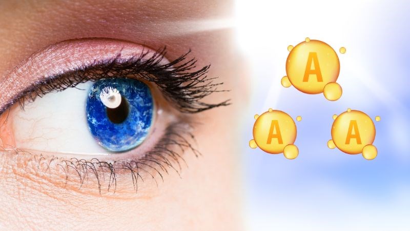 Vai trò quan trọng nhất của vitamin A là duy trì thị lực khoẻ mạnh