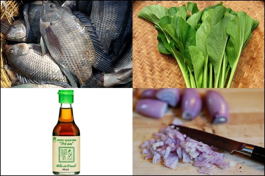 Món canh cá cho bé ăn dặm