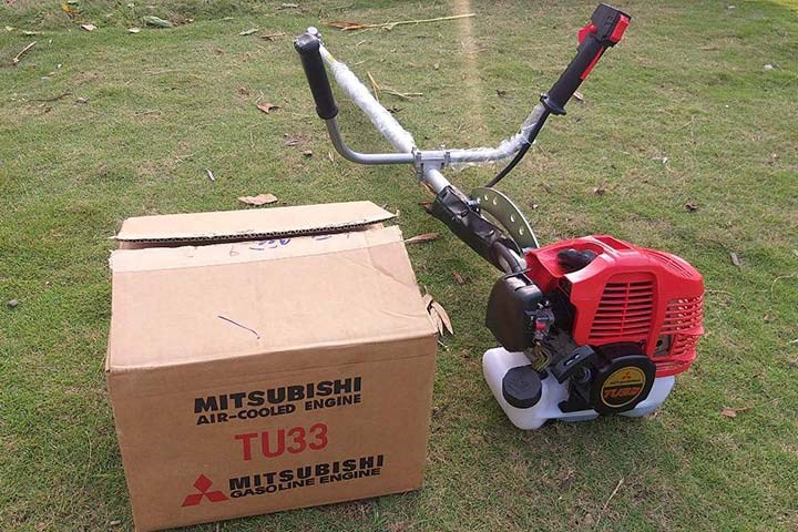 Máy cắt cỏ cầm tay Mitsubishi hạn chế tiếng ồn khi sử dụng