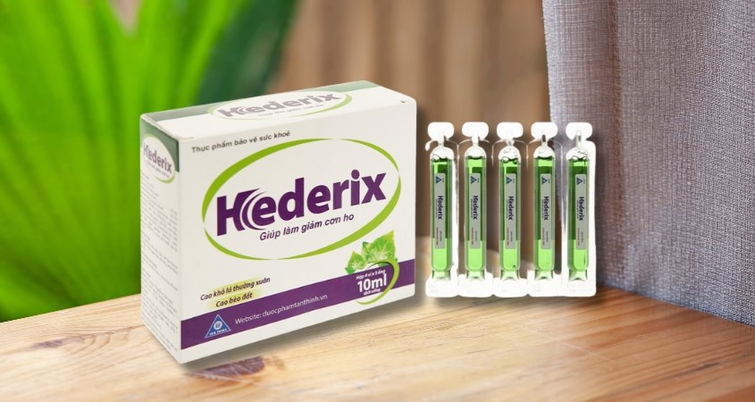 Siro cao lá thường xuân Hederix