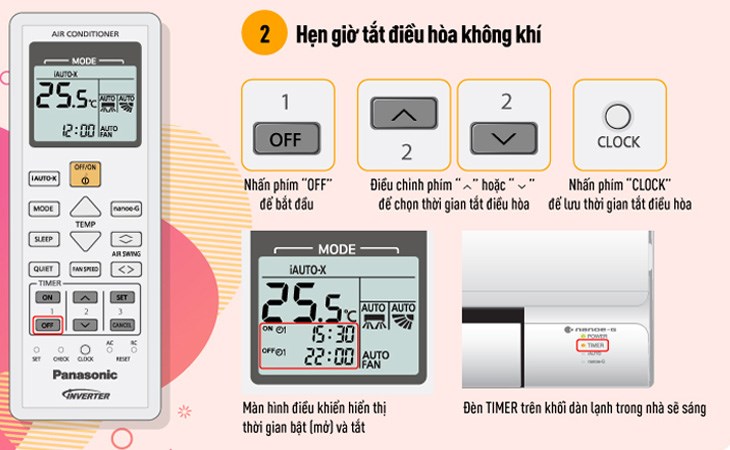 Các bước hẹn giờ tắt 