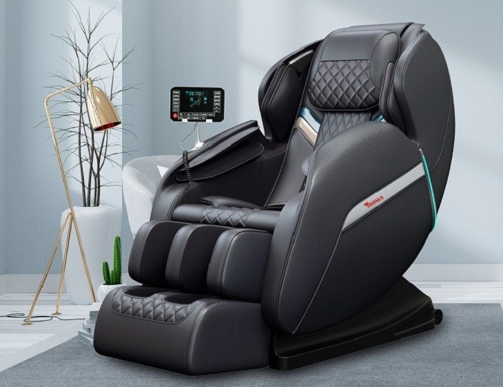 Ghế massage Toshiko được trang bị hệ thống túi khí massage, hỗ trợ giảm căng cứng cơ hiệu quả