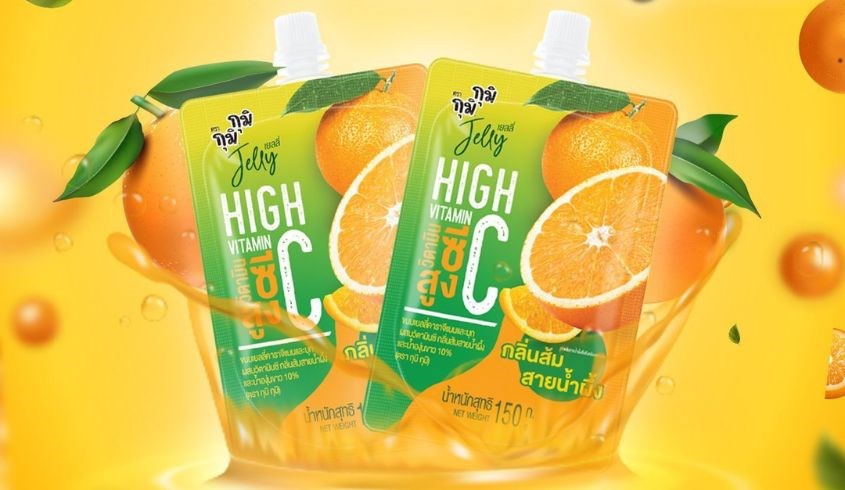 Nước ép trái cây Jelly Gumi Gumi vị cam 150g (từ 3 tuổi)