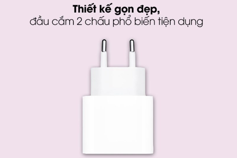 Thiết kế nhỏ gọn, 2 chấu chắc chắn