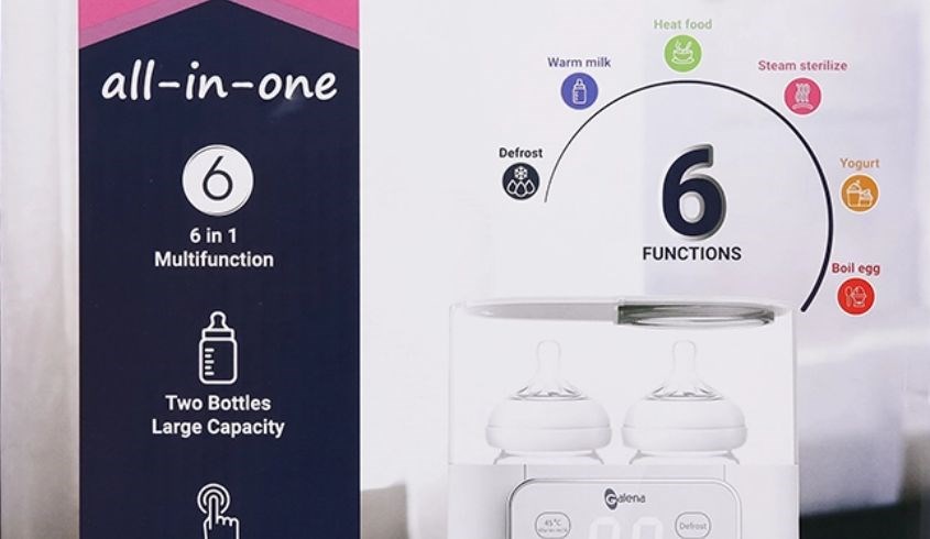 Máy hâm sữa Galena có 6 chức năng