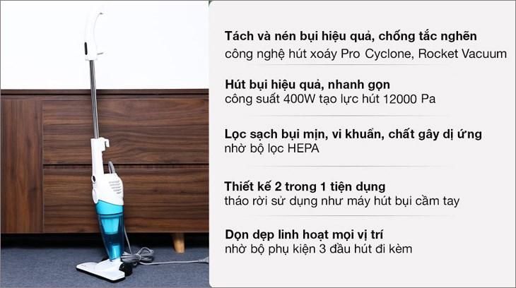 Máy hút bụi cầm tay Deerma DX118C được bán với giá 690.000 đồng (cập nhật 09/2023 và có thể thay đổi theo thời gian)