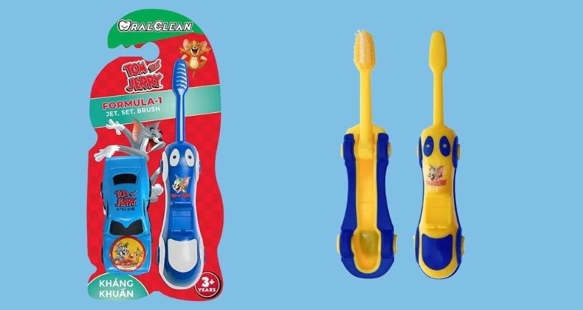 Bàn chải cho bé Oral Clean Formula-1 lông mềm (từ 3 tuổi)