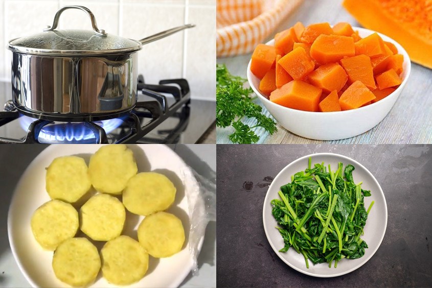 Cháo lươn cải bó xôi cho bé bổ sung dinh dưỡng