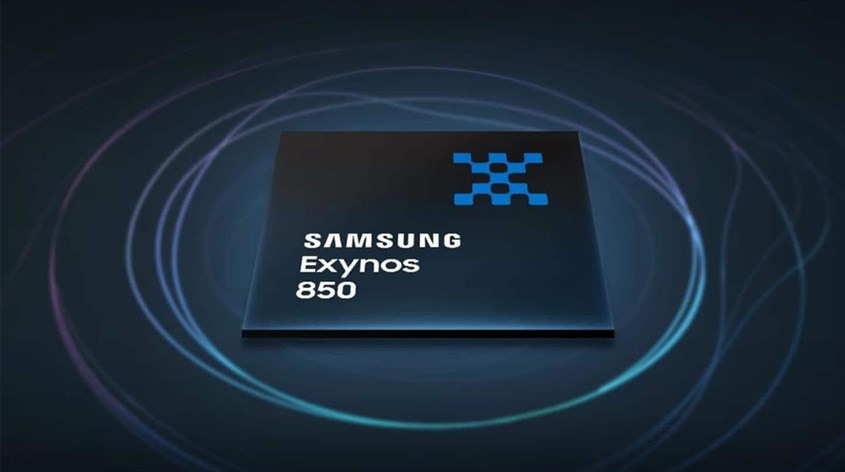 Samsung Galaxy A04s được trang bị con chip Exynos 850 tầm trung ổn định 