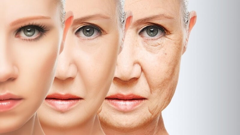 Các nếp nhăn ở mắt gia tăng theo độ tuổi