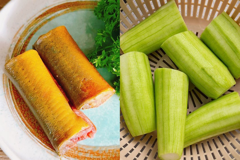 Hướng dẫn nấu cháo lươn mướp cho bé ăn dặm