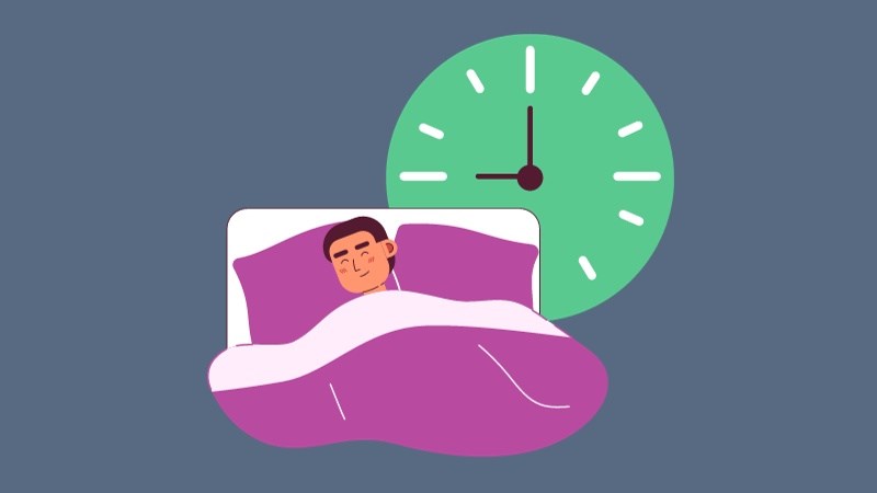 Bạn nên ngủ ít nhất 7 - 8 tiếng mỗi đêm