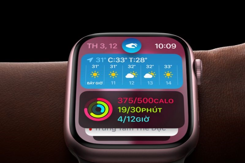Thời lượng pin của Apple Watch Series 9 GPS 41mm được cải tiến