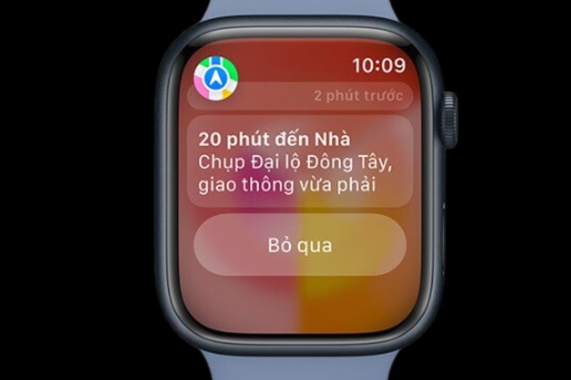 Bản đồ được cập nhật trên hệ điều hành watchOS 10