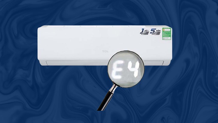 Lỗi E4 máy lạnh TCL là lỗi cảm biến quạt hoặc quạt quạt không hoạt động đúng cách, đang gặp vấn đề Lỗi E4 máy lạnh TCL là lỗi cảm biến quạt hoặc quạt quạt không hoạt động đúng cách, đang gặp vấn đề