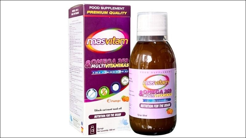 Siro bổ mắt Masvitam nâng cao sức khỏe một cách toàn diện cho trẻ
