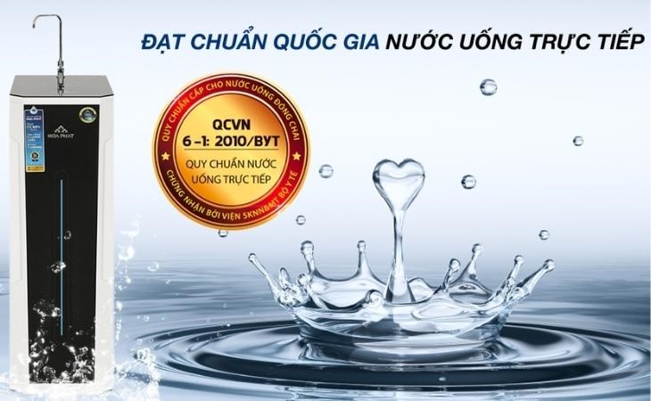 Nhờ có cút nối nhanh giúp phân chia nước ra các đường dẫn, máy lọc nước RO Hòa Phát HWS1B 1022 10 lõi có thể mang đến thành phẩm tối ưu