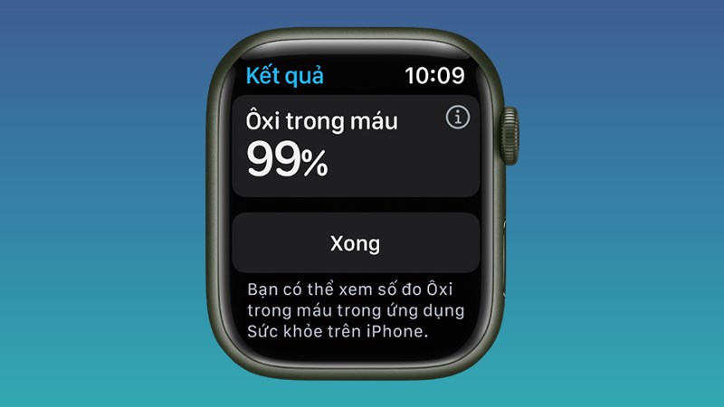 Apple Watch Ultra 2 còn giúp người dùng đo lượng ôxi có trong máu