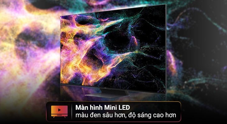 Độ phân giải 4K cùng màn hình Mini LED cho độ nét cao, tái hiện vùng tối sâu hơn