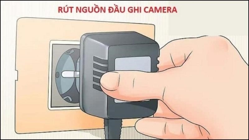 Không có nguồn điện là một trong những nguyên nhân khiến camera ngoại tuyến