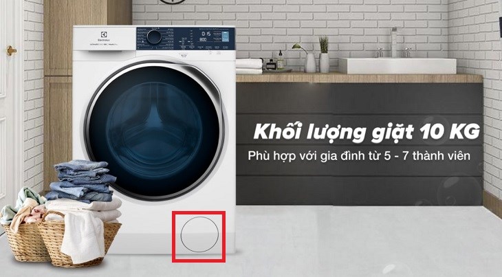 Bộ phận bơm xả của máy giặt sấy Electrolux Inverter giặt 10 kg - sấy 7 kg EWW1024P5WB có thể bị hỏng làm xuất hiện mã lỗi E23