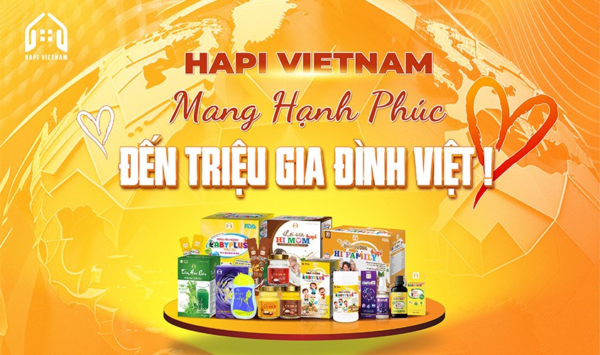 Hapi Việt Nam chuyên nghiên cứu và sản xuất những dòng sản phẩm cho mẹ và bé
