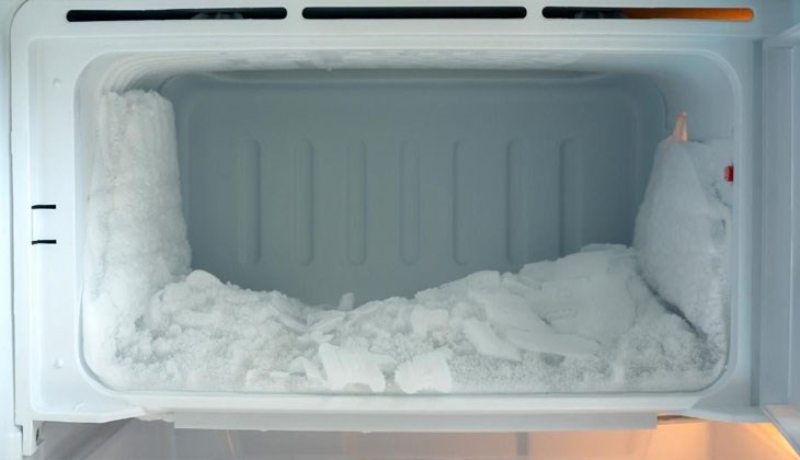 Bộ phận sấy xả băng cần được bảo dưỡng để tủ lạnh hoạt động bình thường