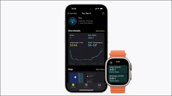 Apple Watch Ultra 2 sở hữu tính năng Tìm chính xác cho iPhone của bạn
