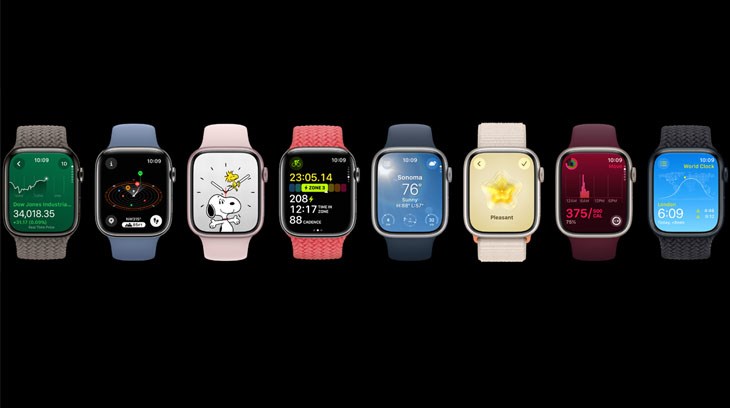 Apple Watch Series 9 có đến 8 tùy chọn màu sắc