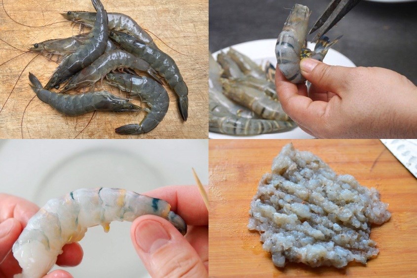 Cách nấu cháo tôm ớt chuông cho bé