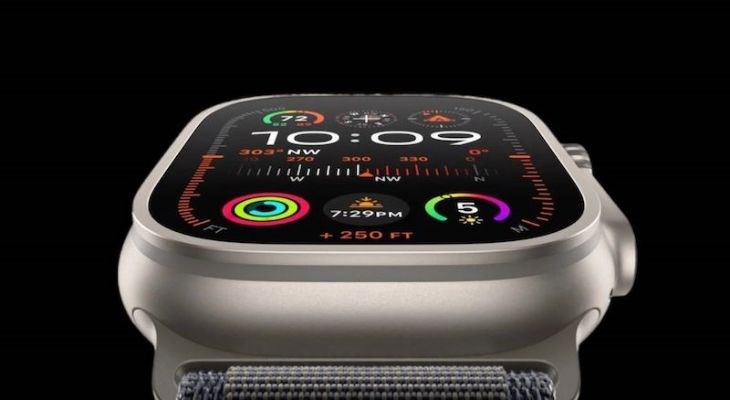 Apple Watch Ultra 2 có sự cải tiến trong chất liệu làm từ titanium trung hòa carbon