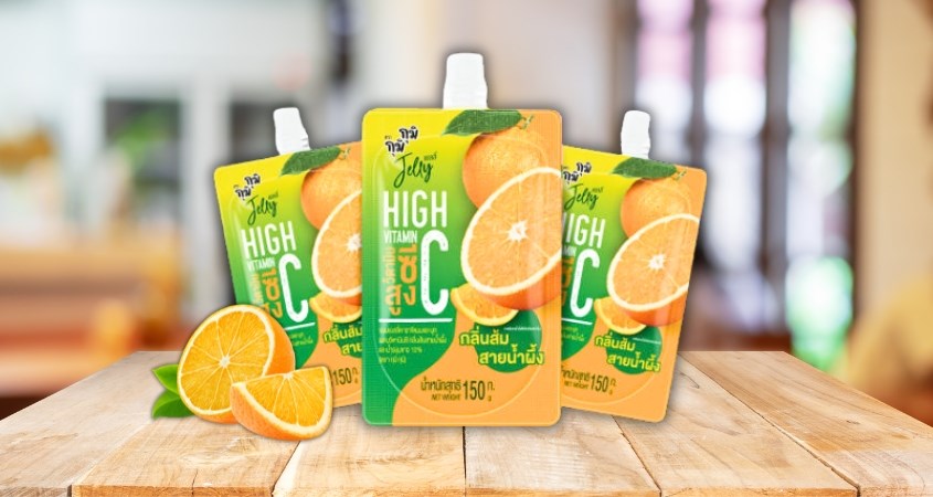 Nước ép trái cây Jelly Gumi Gumi vị cam 150g (từ 3 tuổi)