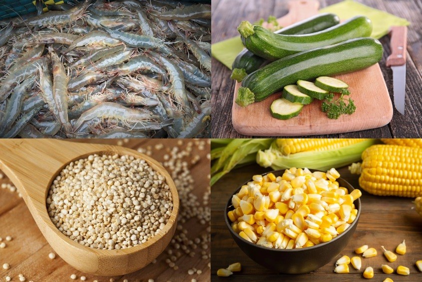 Cách nấu cháo tôm bí ngòi cho bé