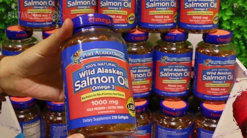Sản phẩm Wild Alaskan Salmon được sản xuất từ cá hồi hoang dã ở vùng Alaska