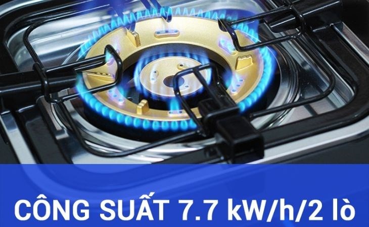 Bếp ga đôi Electrolux ETG728GKR có công suất lớn, tiết kiệm thời gian nấu ăn Bếp ga đôi Electrolux ETG728GKR có công suất lớn, tiết kiệm thời gian nấu ăn