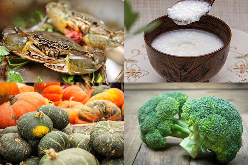 Cháo cua bí đỏ cho bé ăn dặm bổ dưỡng và thơm ngon