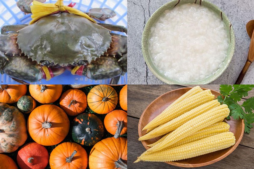 Cháo cua biển bó đỏ cho bé ăn dặm thơm ngon