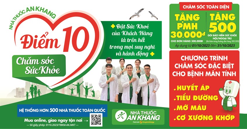 Nhà thuốc An Khang đặt sức khỏe Khách hàng là trên hết Nhà thuốc An Khang đặt sức khỏe Khách hàng là trên hết