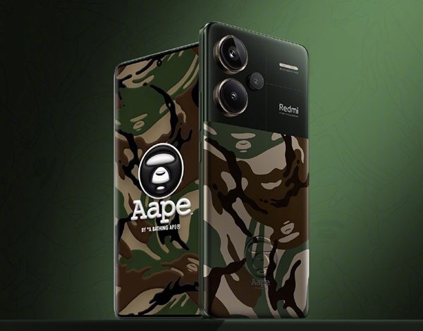 Redmi Note 13 Pro Plus có phiên bản đặc biệt hợp tác với nhãn hàng thời trang BAPE