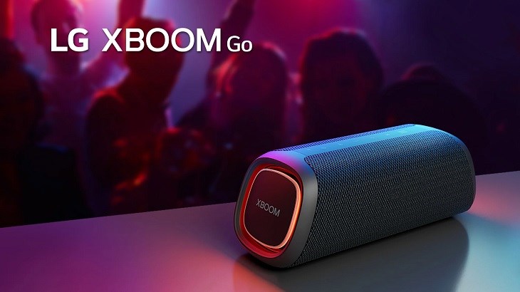 Dòng loa LG XBoom Go sở hữu chất lượng âm thanh bùng nổ