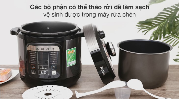 Bạn có thể vệ sinh phụ kiện trong máy rửa chén, tiết kiệm thời gian đáng kể