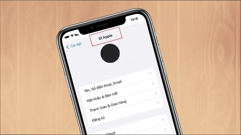 ID Apple dùng để đăng nhập các ứng dụng thuộc Apple