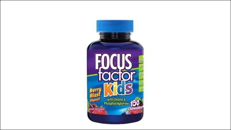 Kẹo tăng cường trí não cho trẻ Focus Factor Kids giúp tăng cường trí nhớ