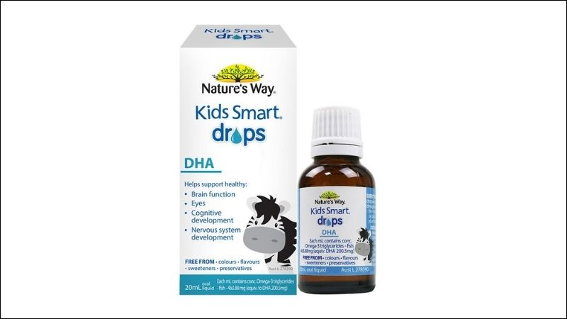 Tinh chất bổ não Kids Smart Drop giúp trẻ em thông minh