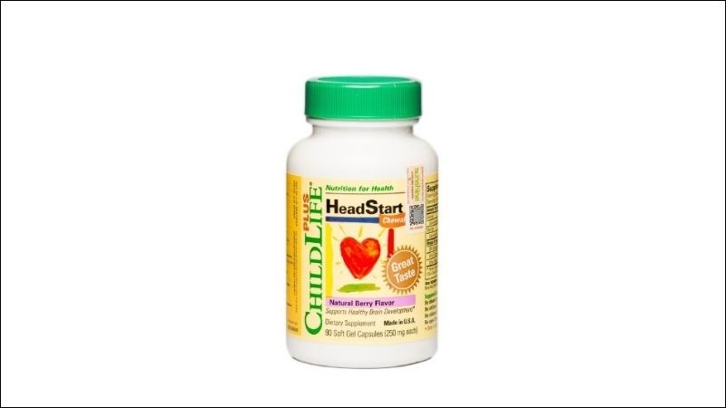 Viên uống Childlife HeadStart giúp bổ não cho trẻ