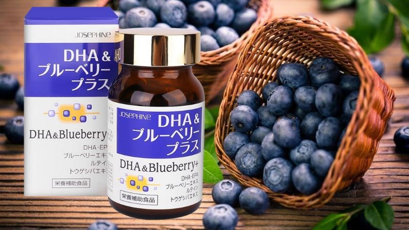 Viên uống Josephine DHA được chiết xuất từ quả việt quất