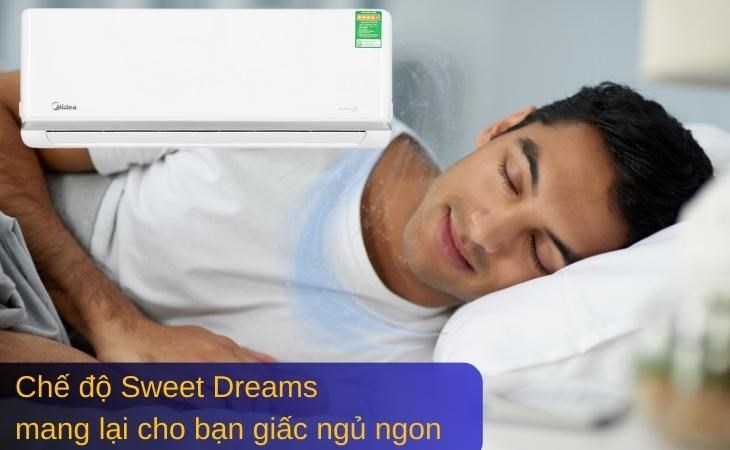 Chế độ Sweet Dreams trên máy lạnh Midea