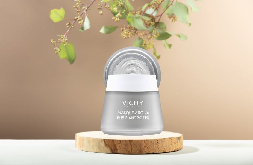 Mặt nạ Vichy Masque Argile Purifiant Pores an toàn với da nhạy cảm