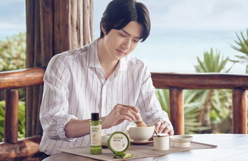 Mặt nạ Some By Mi Super Matcha chiết xuất trà xanh kháng khuẩn